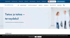 Desktop Screenshot of duodecim.fi