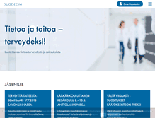 Tablet Screenshot of duodecim.fi